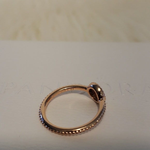 Pandora Radiant Elegance Ring in Rose Gold - Picture 8 of 8